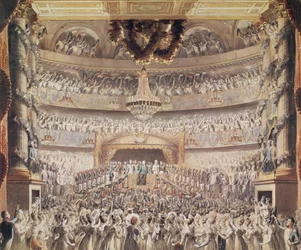 Louis XVIII (1755-1824) au Théâtre de l